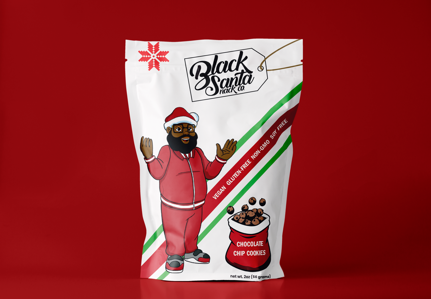 Black Santa's Chocolate Chip Cookies