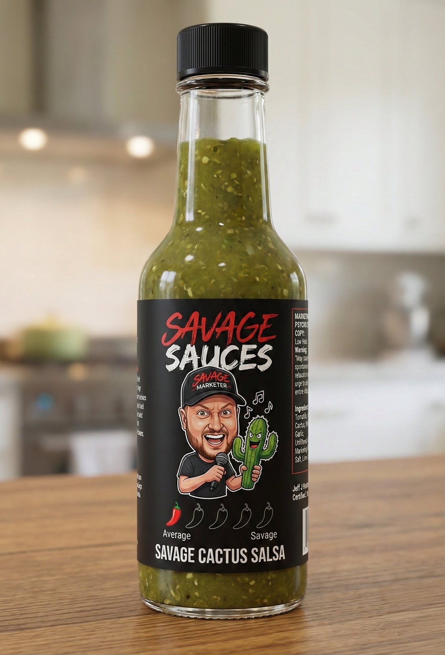 Savage Cactus Salsa Sauce